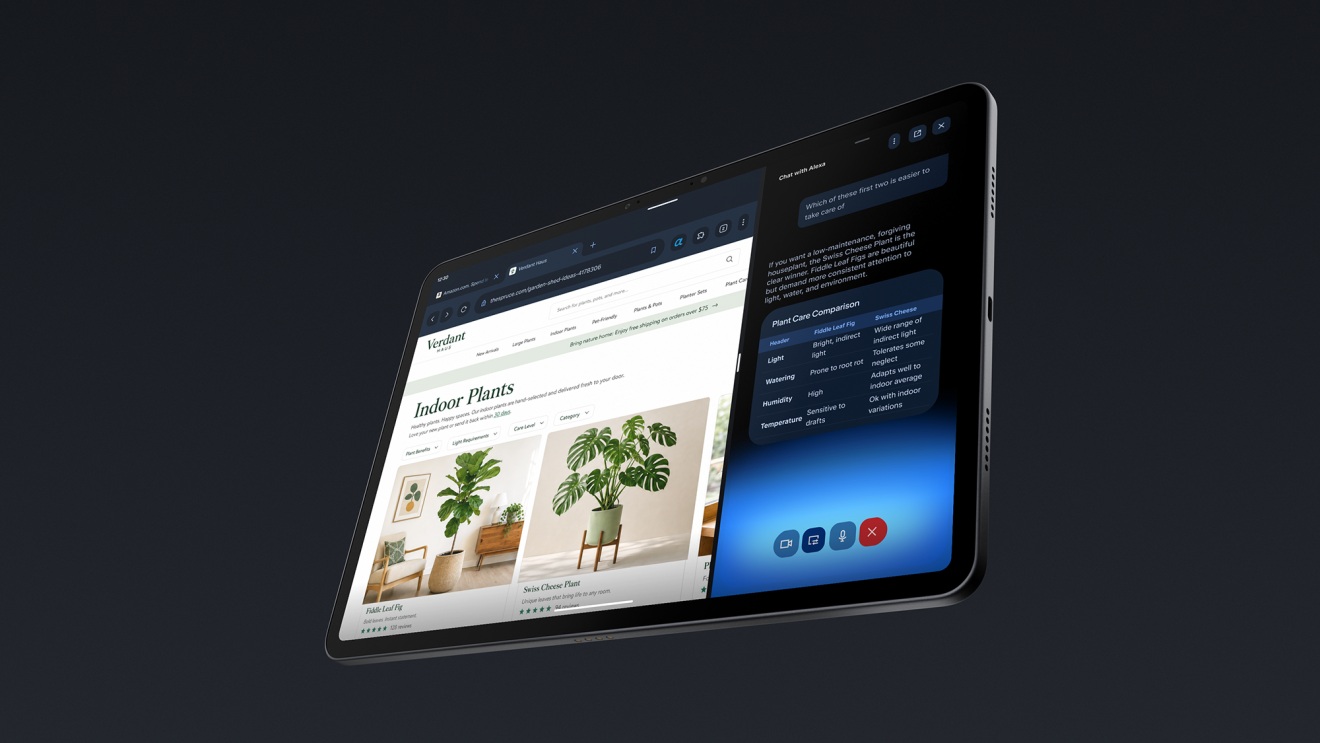 The Amazon Alexa Tablet trio features deep Alexa Plus integration, Android software, and access to Kindle eBooks.
