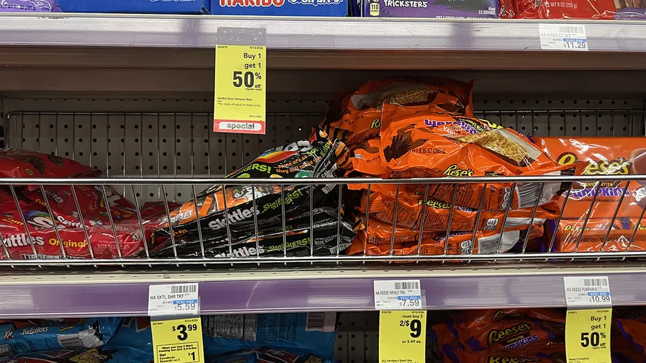Halloween Candy Display