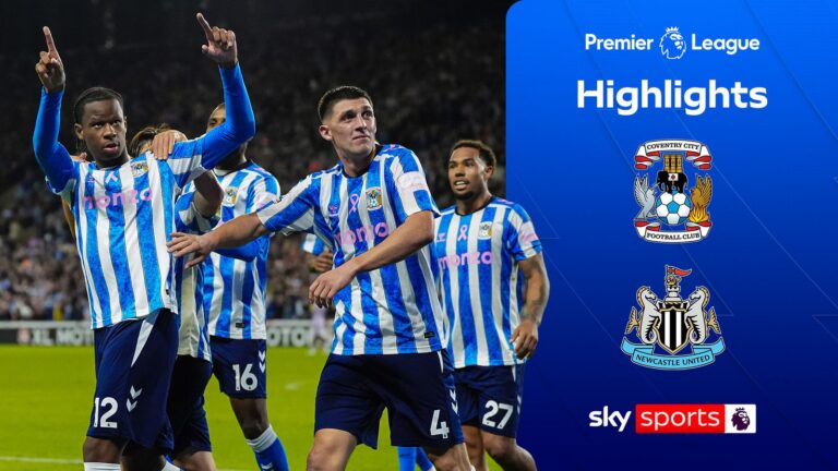 Coventry stun Newcastle in game of spectacular goals!