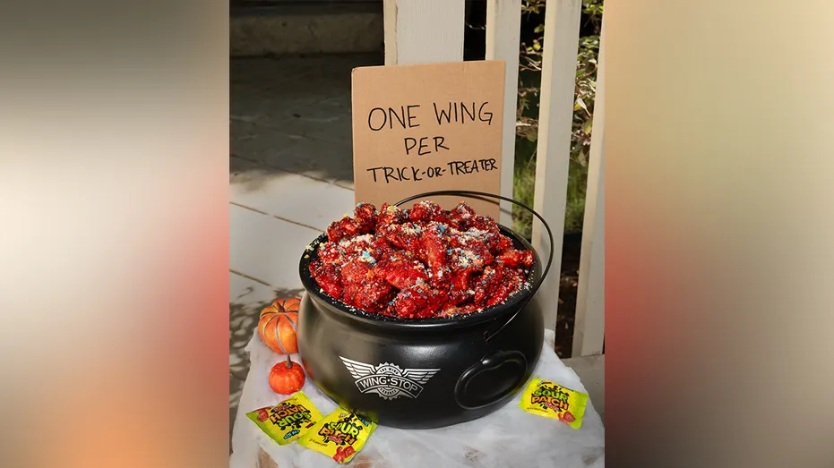 Wingstop Sour Patch Kids wings container