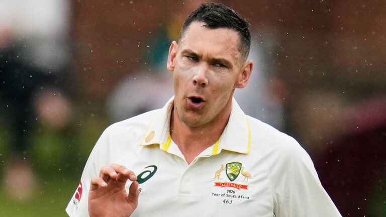 South Africa stutter on rain-wrecked day against Australia in second Test as Scott Boland takes two wickets in two balls | Cricket News