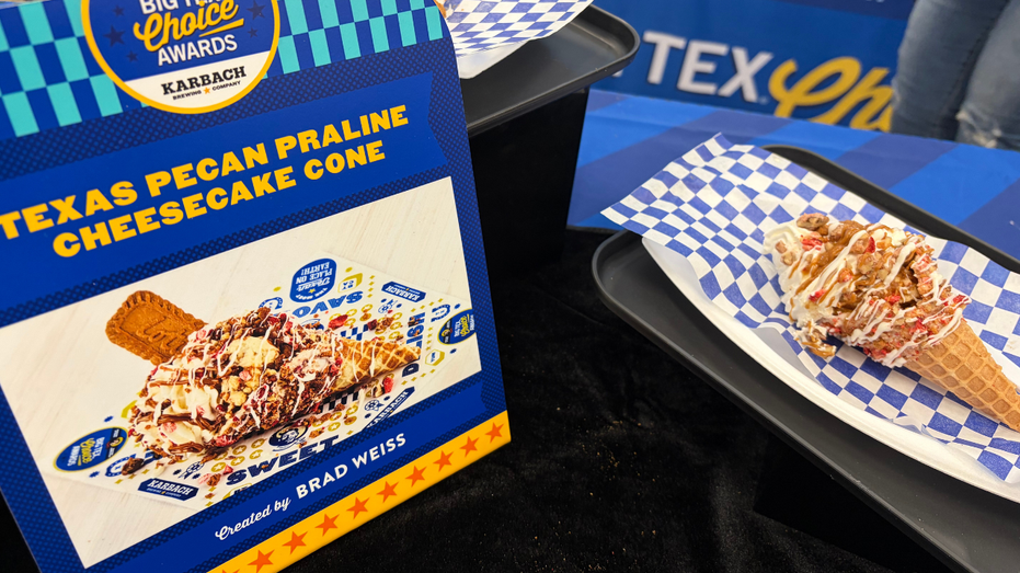 A dish competes in the Big Tex Choice Awards.