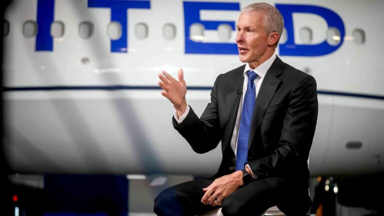 United Airlines CEO Scott Kirby says unrealized gains should be taxed