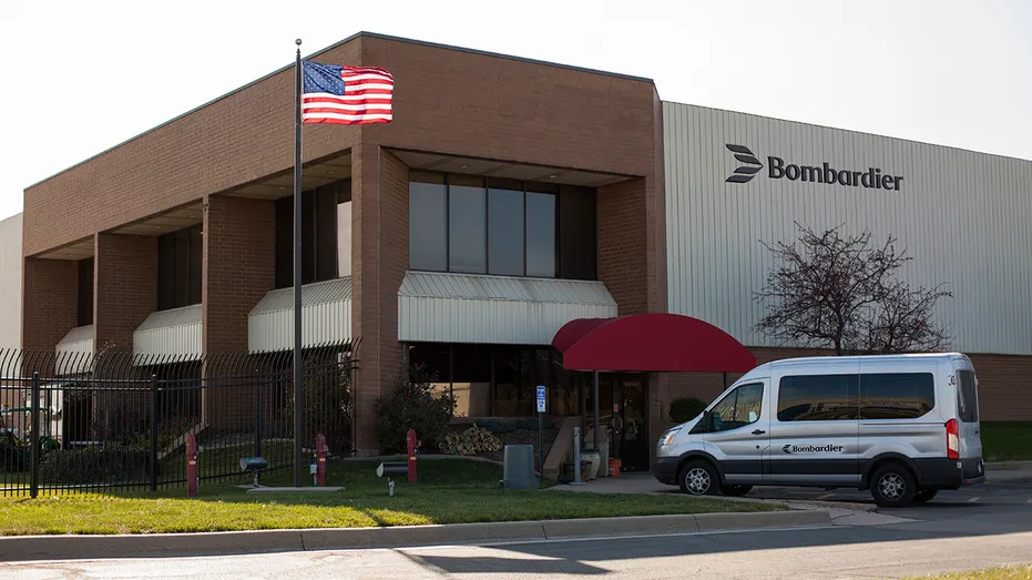 Bombardier facility in Kansas