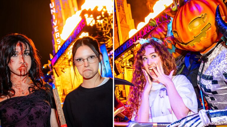 Freaky Fun Photos — Celebs Hit Halloween Horror Nights 2026