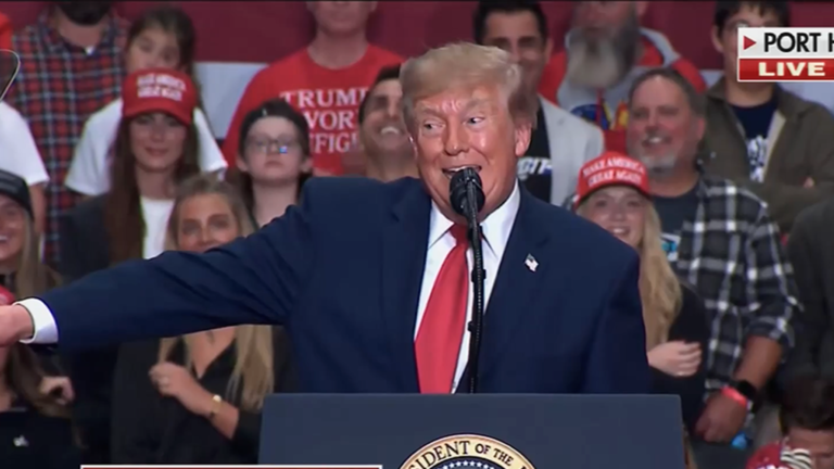 Donald Trump Says Nicki Minaj Has a ‘Beautiful A**’ At Rally