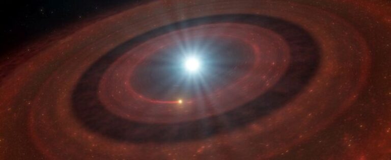 White Dwarf Double Debris Disc Discovered: Stellar Corpse Shows Two Rings, Not One