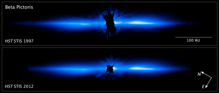 Dark Carbon Fingerprints Pluto-Scale Wreck in Beta Pictoris Cat’s Tail