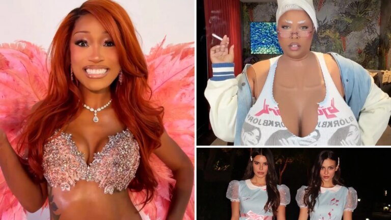 Celebs Go All Out In Halloween Costumes, See All the Best Ones