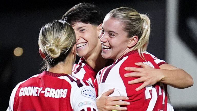 Arsenal Women 3 – 0 Benfica Women