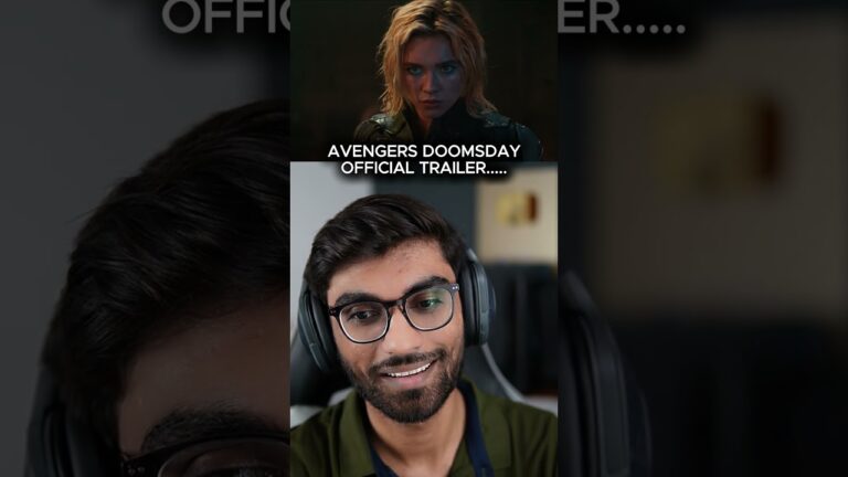 Avengers Doomsday Official Trailer Reaction 🤯 #shorts