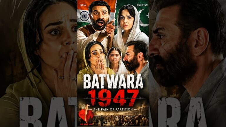 Batwara 1947 | Official Trailer | 14th Aug 2026 |Sunny Deol | #batwara #batwara1947trailer #shorts