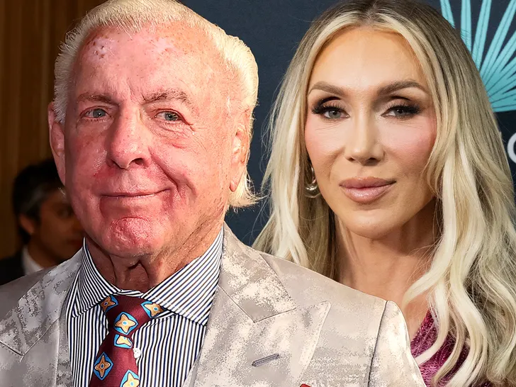 ric and charlotte flair getty