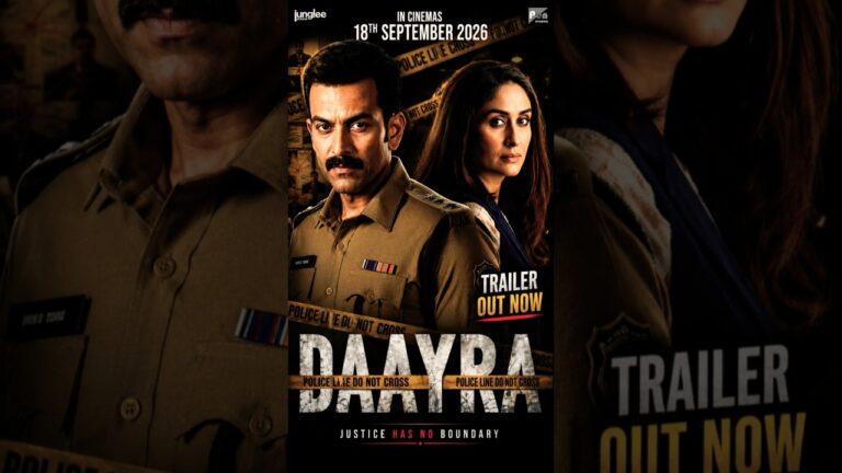DAAYRA Official Trailer 🔥 | Prithviraj Sukumaran & Kareena Kapoor | New Crime Thriller #Shorts