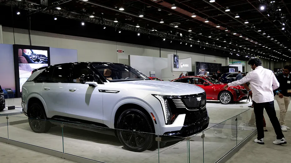 A Cadillac all-electric 2025 Escalade IQ