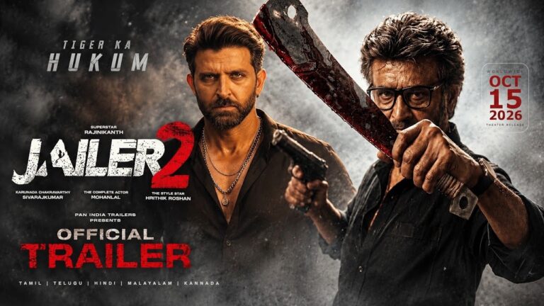 JAILER 2 – Official Trailer | Rajinikanth | Hrithik Roshan | S J Suryah | Suraj | Mohanlal | Nelson