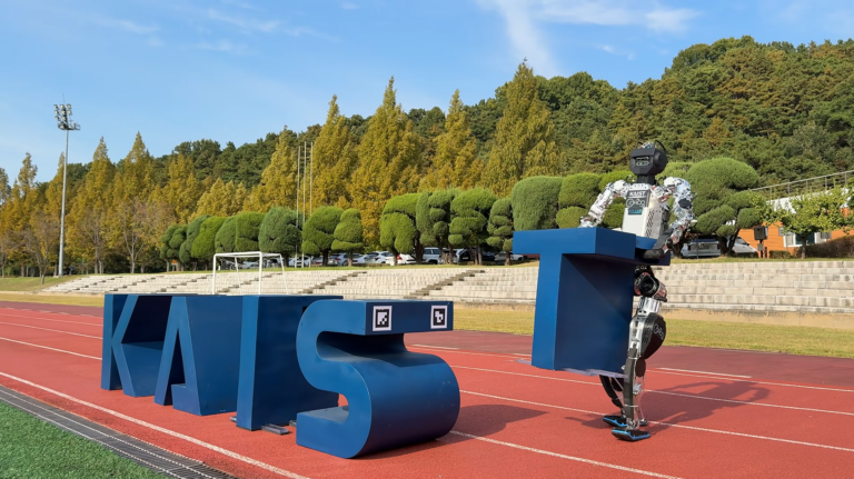 KAIST Humanoid Pushes Objects Up to 77 Lbs While Walking, No External Cameras