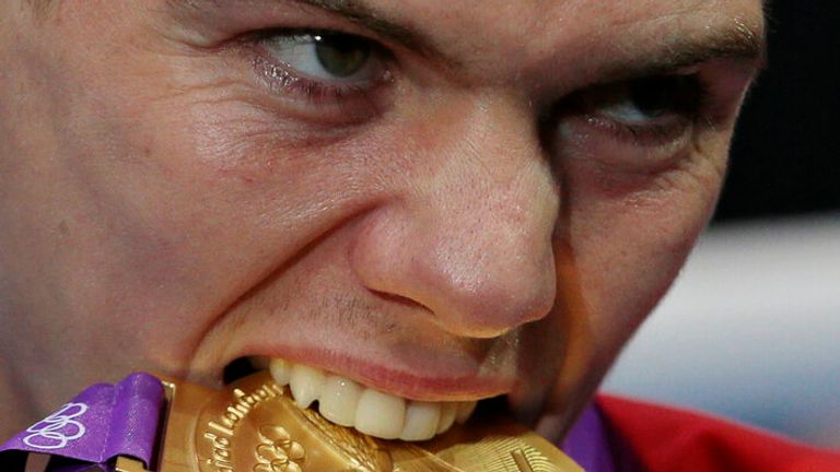 Campbell won gold at London 2012. (AP Photo/Ivan Sekretarev)