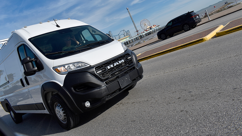 A white Ram ProMaster 2500