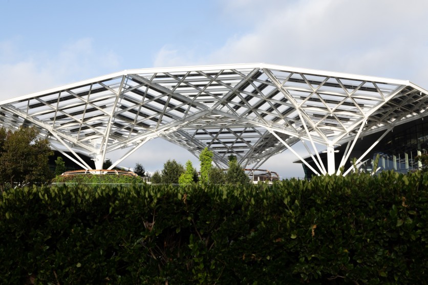 dome rests Nvidia's headquarters August 26 2026