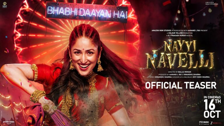 Nayyi Navelli: Official Teaser | Yami, Addinath | Balaji Mohan | Aanand L Rai, Himanshu S | 16th Oct