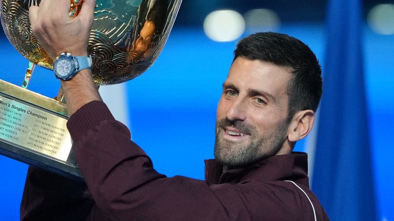 Novak Djokovic won a seventh China Open title and the 102nd of his career earlier in the week