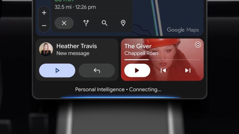 Personal Intelligence hits the road: Google brings Gemini’s tailored assistance to Android Auto