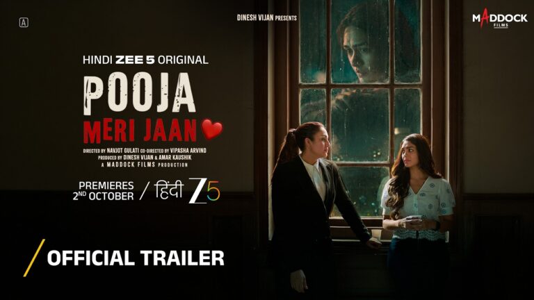 Pooja Meri Jaan | Official Trailer | Zee 5 Original | Mrunal Thakur, Huma Q, Vikram C | Watch Now