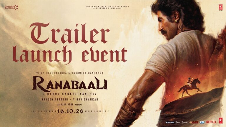 Ranabaali Trailer launch Event LIVE | Vijay Deverakonda | Rashmika Mandanna | Rahul Sankrityan