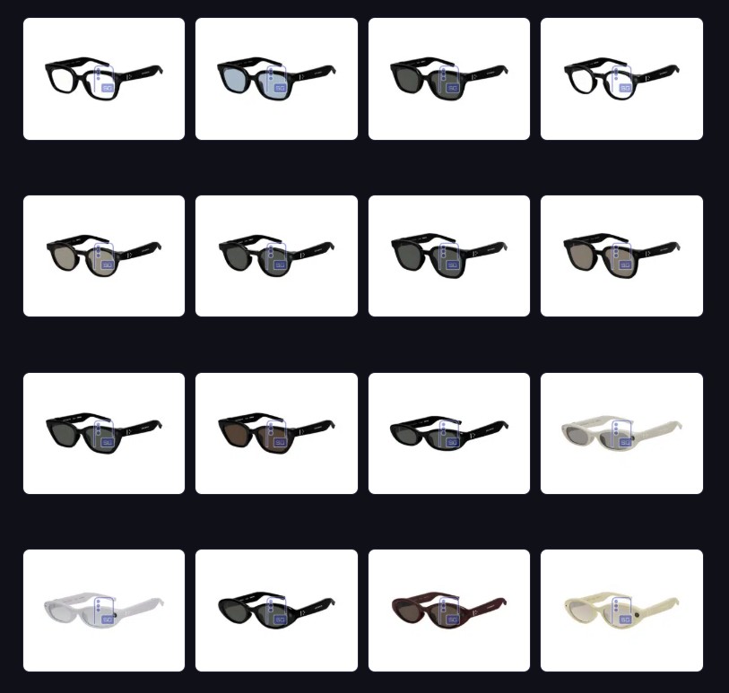 Gentle Monster styles for the Galaxy Glasses