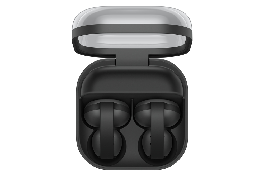 Samsung Galaxy Buds On in black