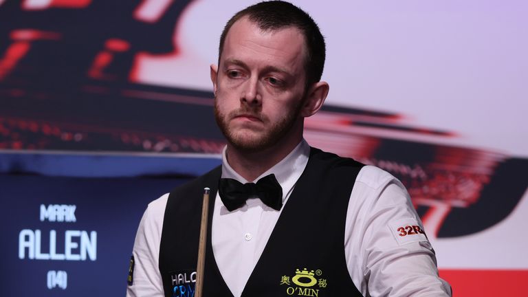 Mark Allen suggests his career could be over after Northern Ireland Open exit