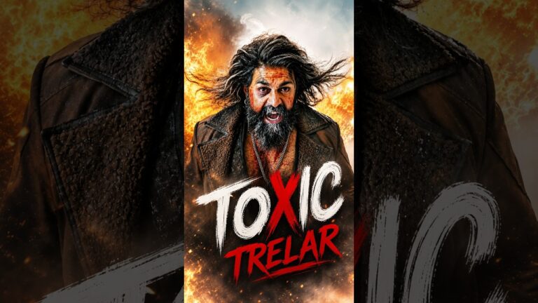 TOXIC Trailer π₯ | Yash Mass Action Look | Official Trailer | Hindiπ DescriptionTOXIC Trailer π₯