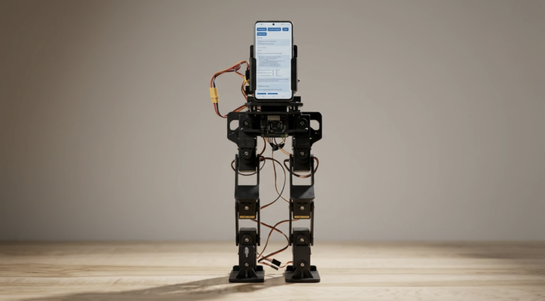 UCLA Open-Sources PhoneBot: One Android Phone Replaces Five Humanoid Robot Systems