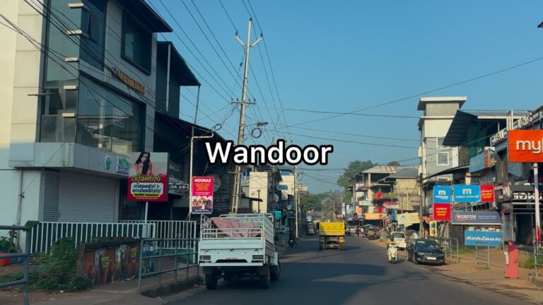 Wandoor city tour | Malappuram district | 4K