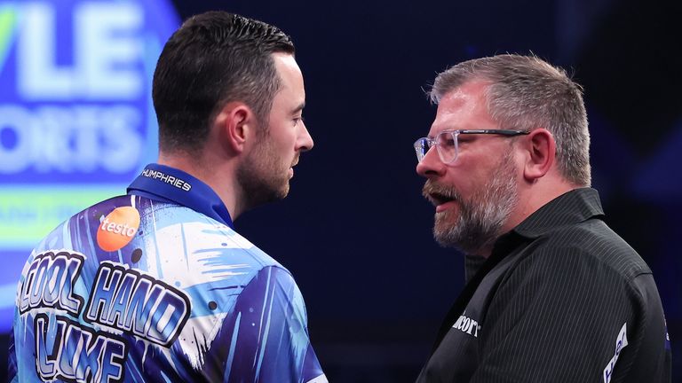 Luke Humphries defeated James Wade 5-3 to reach the World Grand Prix final 
